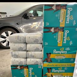 104 Count Pampers