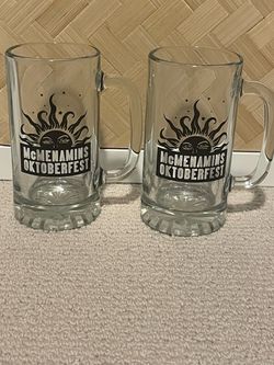 Two New McMenamins Oktoberfest Beer Mugs