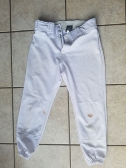 Easton Youth XL White Baseball Short Pants