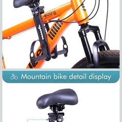 Kids bike seat and handle bar attachment