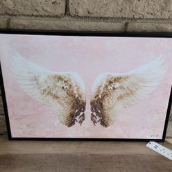 Oliver Gal Artist Glam Wall Art Wings 25"x17"