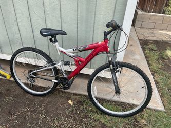 26 inch dual suspension mtn bike