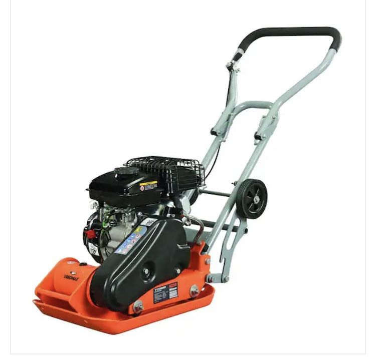 YARDMAX 1850 lb. Compaction Force Plate Compactor- NEW IN BOX