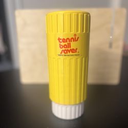Vintage Tennis Ball Saver 3-Ball Holder “Keep Them Factory Fresh” 14 PSI USA