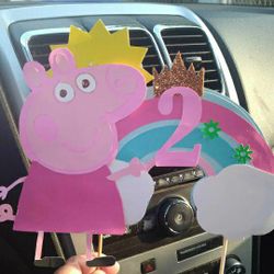 Peppa Pig Cake Topper 
