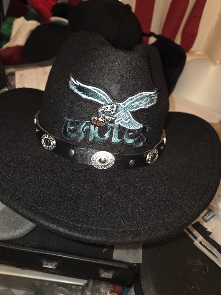 Eagles Cowboy Custom Hat
