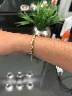 14k platted braclet