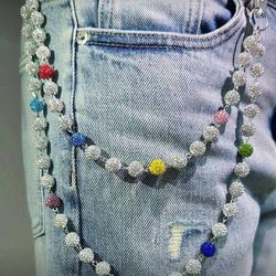 Rhinestone Bling Waist Chains