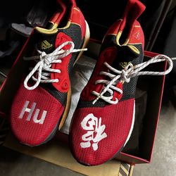 Adidas Pharrell x Solar Hu Glide ST Chinese New Year 2019 Size 10 Like New