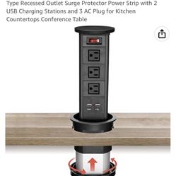 Pop Up Outlet With 2 USB 