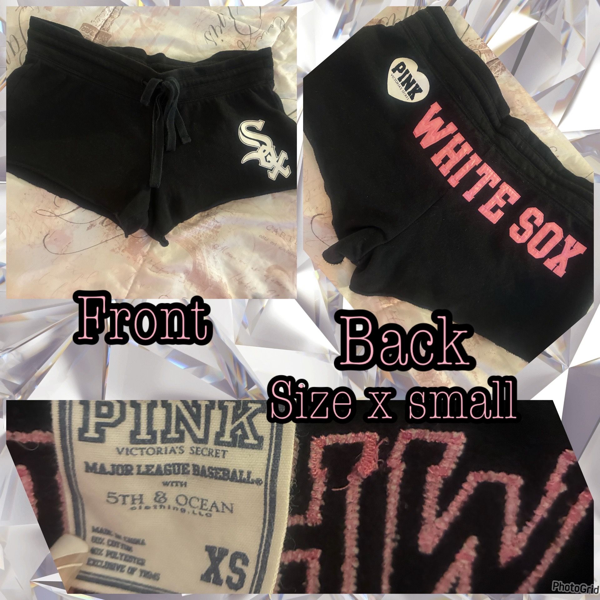 Victoria’s Secret pink Chicago White Sox shorts$20 xs