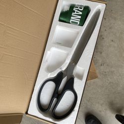 Giant Scissors With Ribbon
