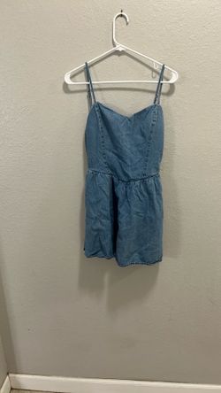 Hollister denim dress medium