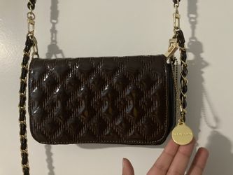 Quilted Chain Strap Crossbody Clutch Purse