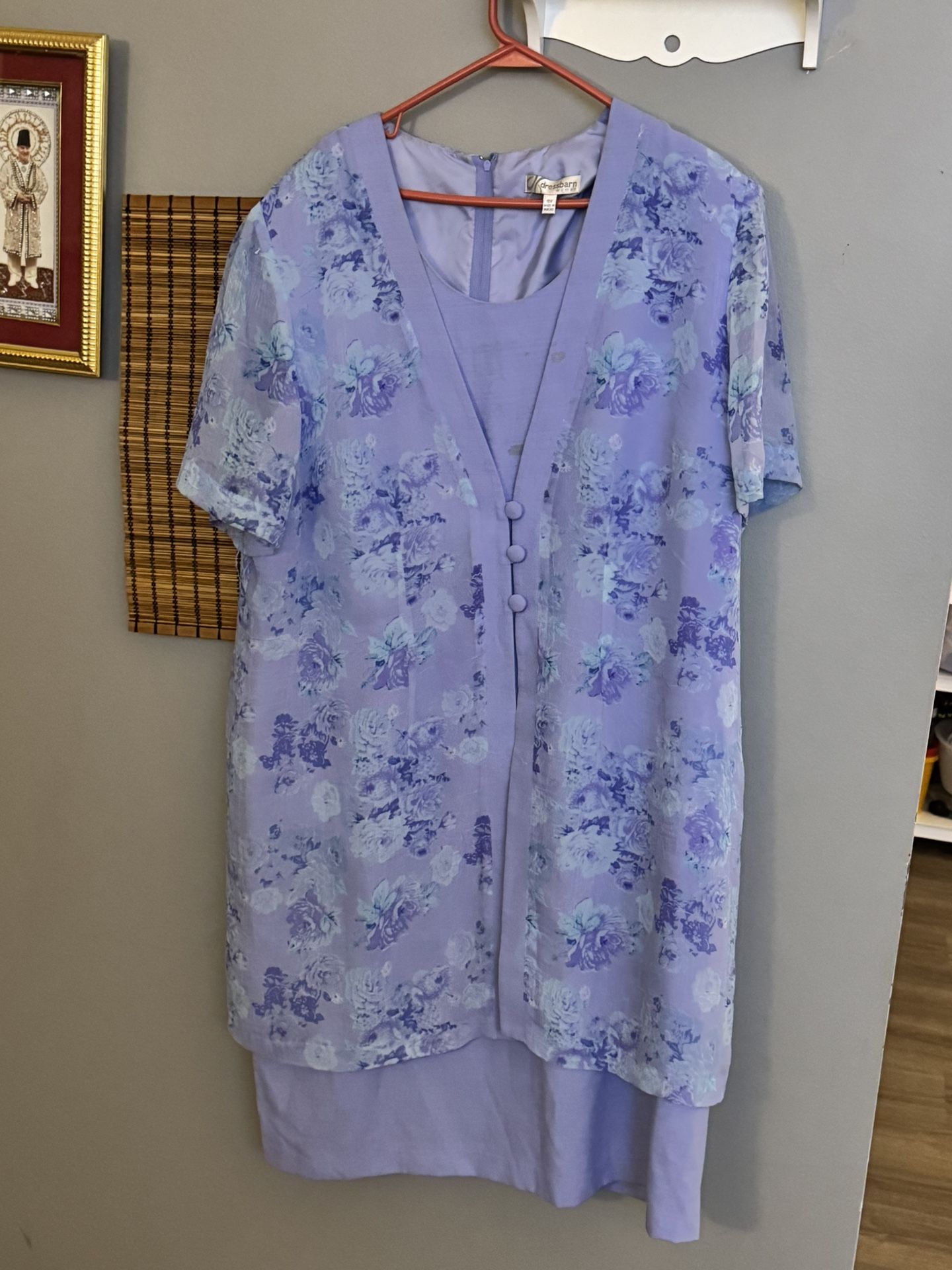 LADIES SUMMER DRESS IN A RARE 18W SIZE IN EXCELLENT CONDITION