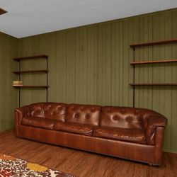 Sleeper Sofa - Faux Leather 