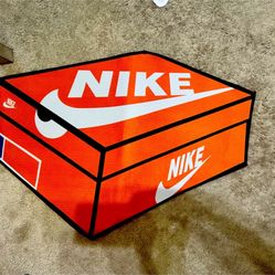 Custom Nike Box Rug 