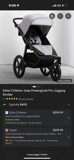 Jeep Jogger Stroller