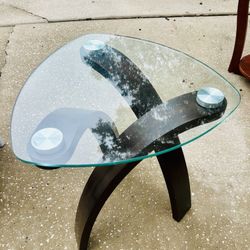 ✨ Modern Glass End Tables – Set of 2 