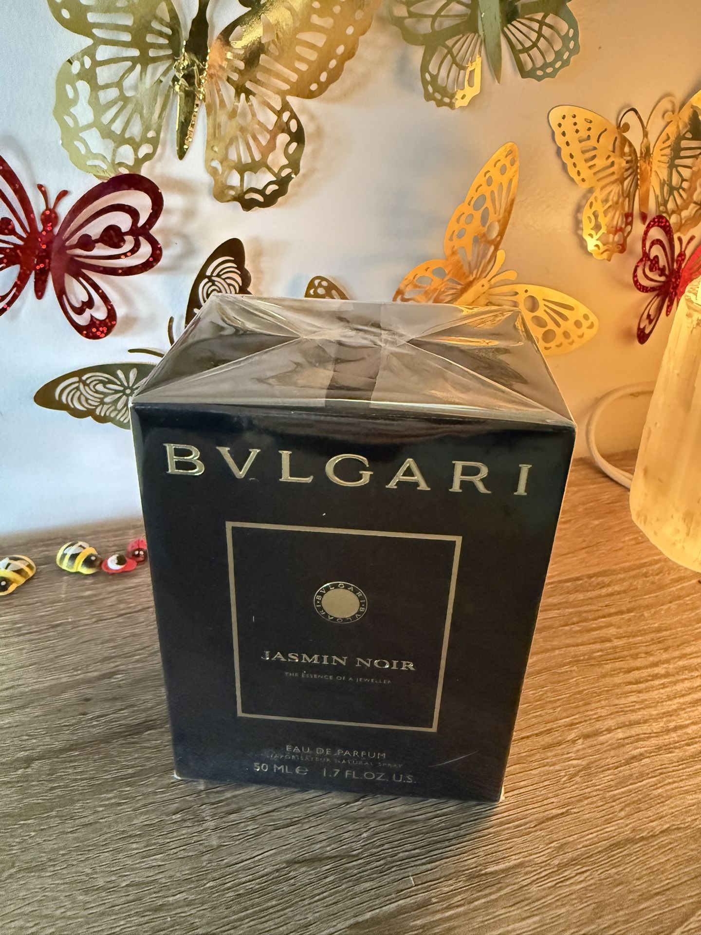 Bvlgari Jasmine Noir! Brand new. 1.7 full ounces the perfume. Sealed and sold out.