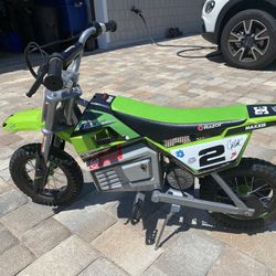 Razor Brand Jeremy McGrath Model Mini Electric Dirt Bike