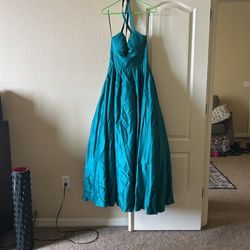 Green/teal Prom Dress/ Event Dress