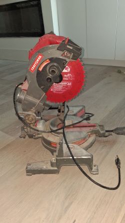Corded 10-Inch Electric Single Bevel Sliding Miter Saw (15 Amp)