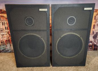 Pioneer CS-G103 vintage 3-way bookshelf/floor speakers