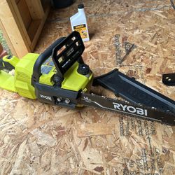 Ryobi 14 In Brushless Chainsaw 
