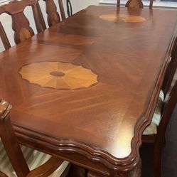 Dining Set Table And 6 Chairs 