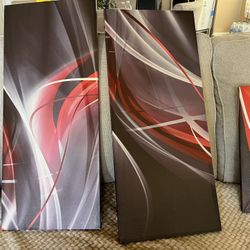4 Piece Wall Decoration Very Sturdy They Light Up Very Nice Mpu 