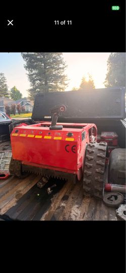 Remote control lawn and garden trimmer cutter