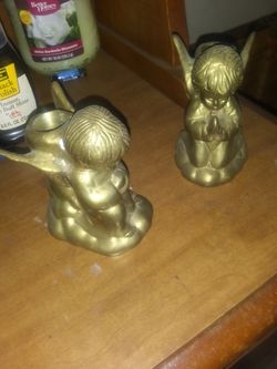 Brass adorable angels