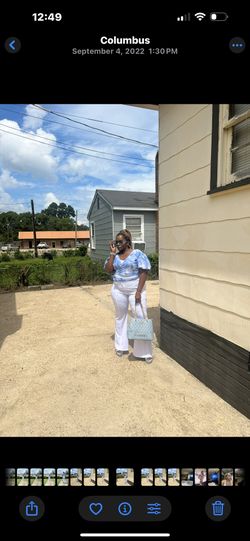 White Wide Leg Flare Pants