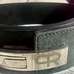 PR Power Lifting Leather Belt