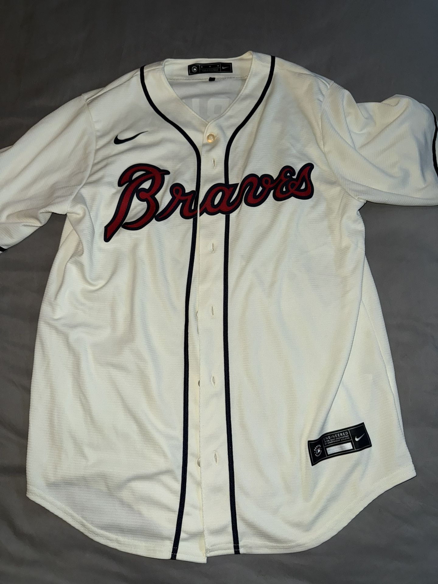 Atlanta Braves Nike Ozzie Albies Jersey 