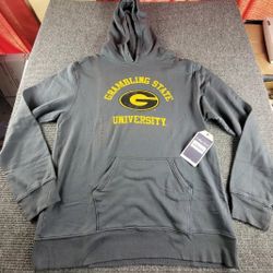 Grambling State University Mens Large Uscape Apparel Gray Hoodie