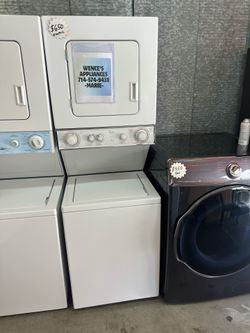 24 WIDE WHIRLPOOL ELECTRIC STACKABLE