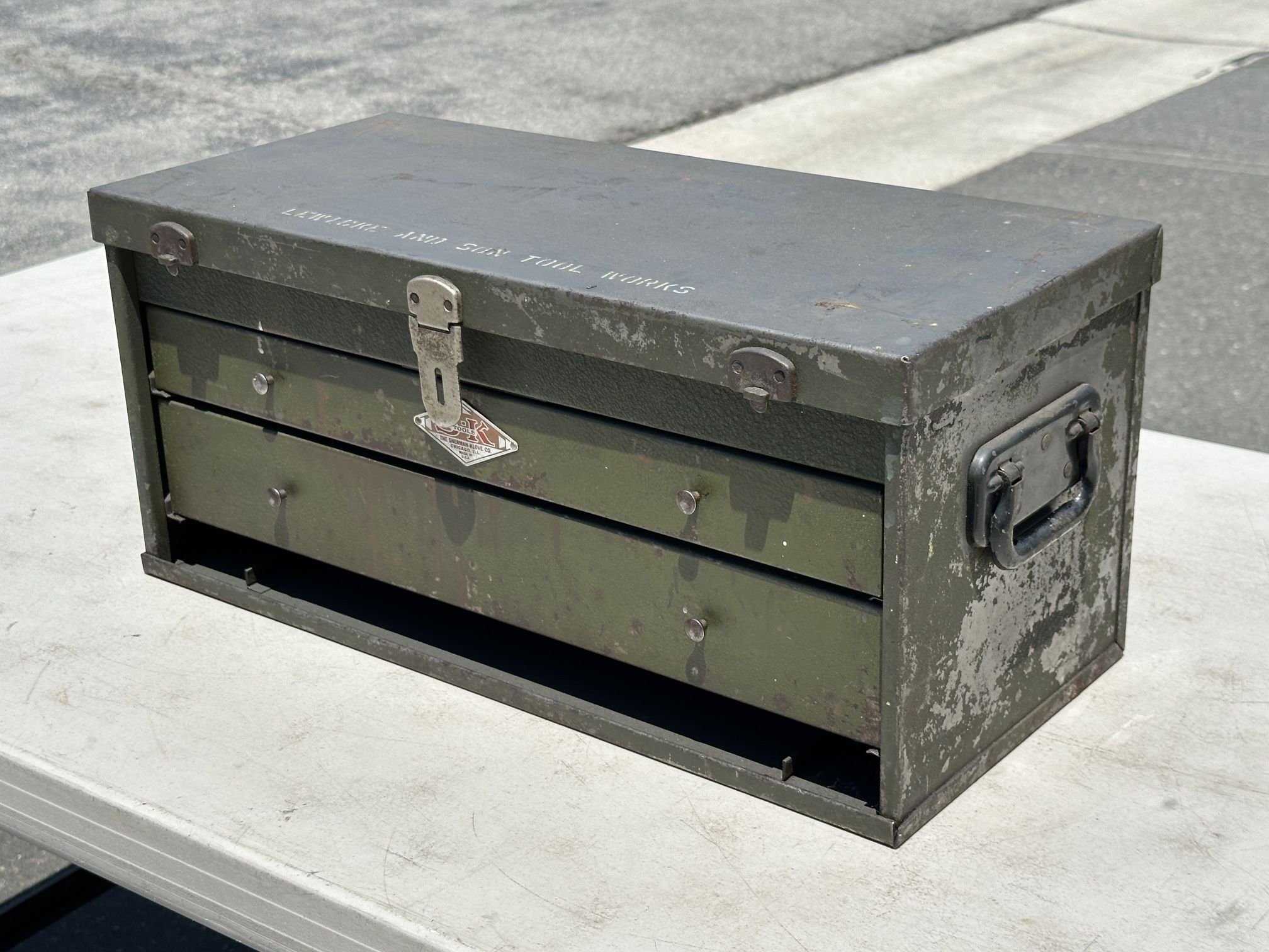 Vintage SK Tools Tool Box / Chest