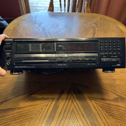 Kenwood CD and Cassette Tape Decks