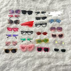 Bundle of 25+ Statement Sunglasses (Rave/Festival/Costume Style)