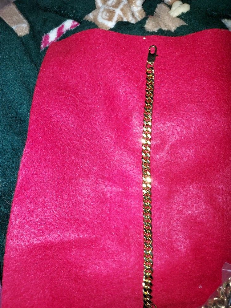 Mens Curb Bracelet