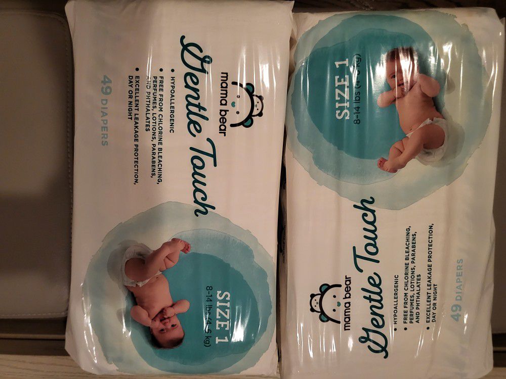 Baby New 120+ Diaper And Opened Unused Diaper 