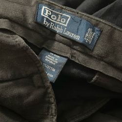 Polo Ralph Lauren Men’s Waist 32 Dress Trousers ( Blk ) 