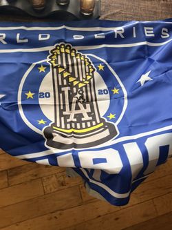 New Flag 2020 World Series Champion Los Angeles Dodgers- Home Decor 