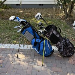 (2) mens top Flite Callaway golf club sets right handed. $180 each