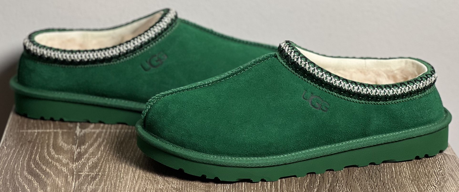 UGG Tasman Slipper Monstera Green | Size 7M / 8W | 5950-MNS (2024) NEW IN BOX