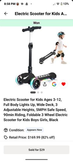 BRAND NEW!! KIDS ELECTRIC SCOOTER 🛴
