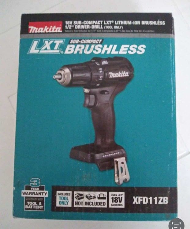 Makita New Hammer Drill 18v Brushless