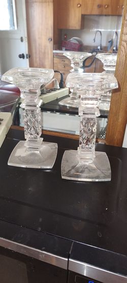 Free crystal candlesticks
